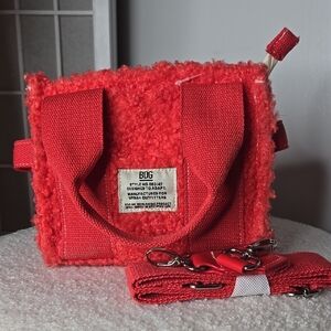 Urban Outfitters Red Textured Bag
